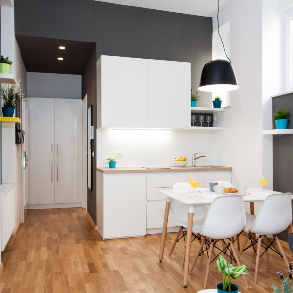 Living room, LOOX apartments Hatzova, LOOX apartments in the center of Zagreb, Croatia Zagreb