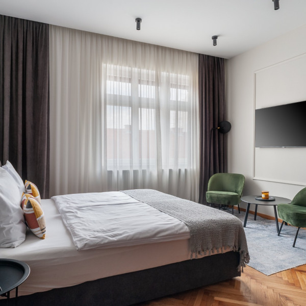 Dnevni boravak, LOOX boutique apartments, LOOX apartmani u centru Zagreba Zagreb