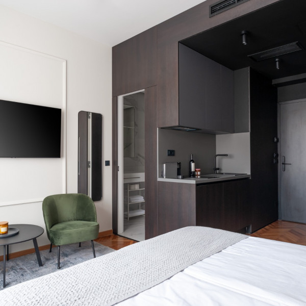 Kuhinja, LOOX boutique apartments, LOOX apartmani u centru Zagreba Zagreb