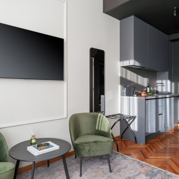 Kuhinja, LOOX boutique apartments, LOOX apartmani u centru Zagreba Zagreb