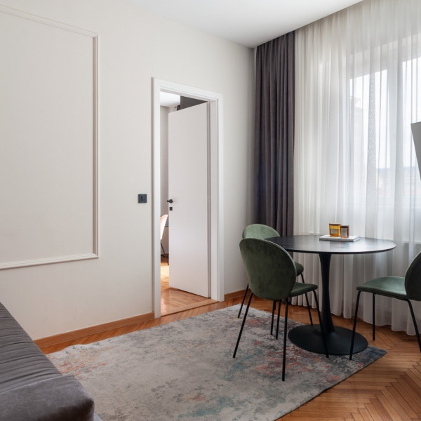 Dnevni boravak, LOOX boutique apartments, LOOX apartmani u centru Zagreba Zagreb
