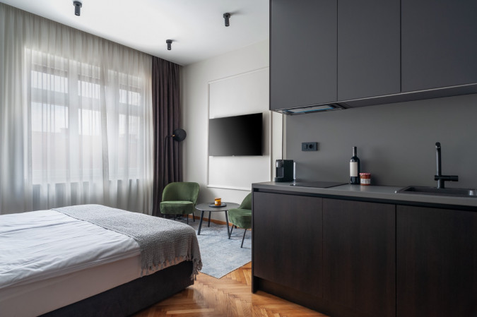 Studio 3, LOOX apartments in the center of Zagreb, Croatia Zagreb