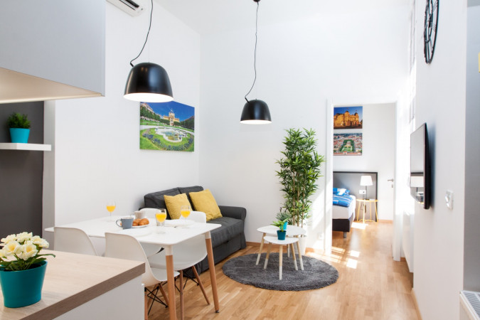 One bedroom Suite 2, LOOX apartments in the center of Zagreb, Croatia Zagreb