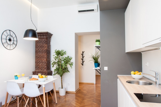 One bedroom Suite 1, LOOX apartments in the center of Zagreb, Croatia Zagreb