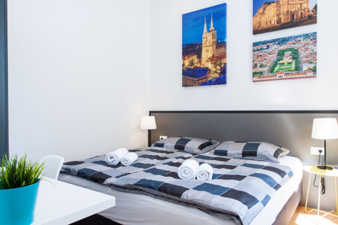 One bedroom Suite 2, LOOX apartments in the center of Zagreb, Croatia Zagreb