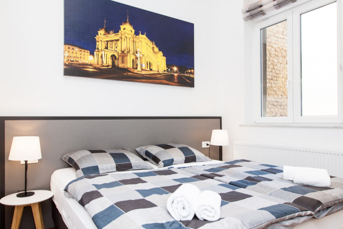 One bedroom Suite 1, LOOX apartments in the center of Zagreb, Croatia Zagreb